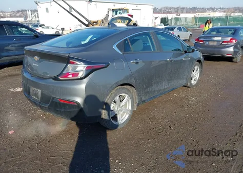 2017 Chevrolet Volt Lt из США, поврежденный, VIN 1G1RA6S58HU109139